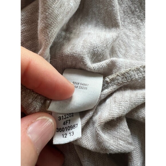 Victoria’s Secret Heathered Tan Shirt Top Womens Size Small S - Picture 4 of 10